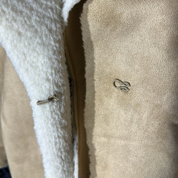 Dylan Women's Tan Shearling Jacket - Size L - NWT - Picture 5 of 7